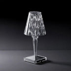 3-in-1 Wireless Rechargeable Crystal LED Table Lamp