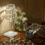 3-in-1 Wireless Rechargeable Crystal LED Table Lamp