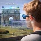 Smart AI Glasses with HD Camera & Translation – VisionSync Pro