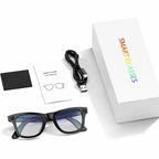 Smart AI Glasses with HD Camera & Translation – VisionSync Pro