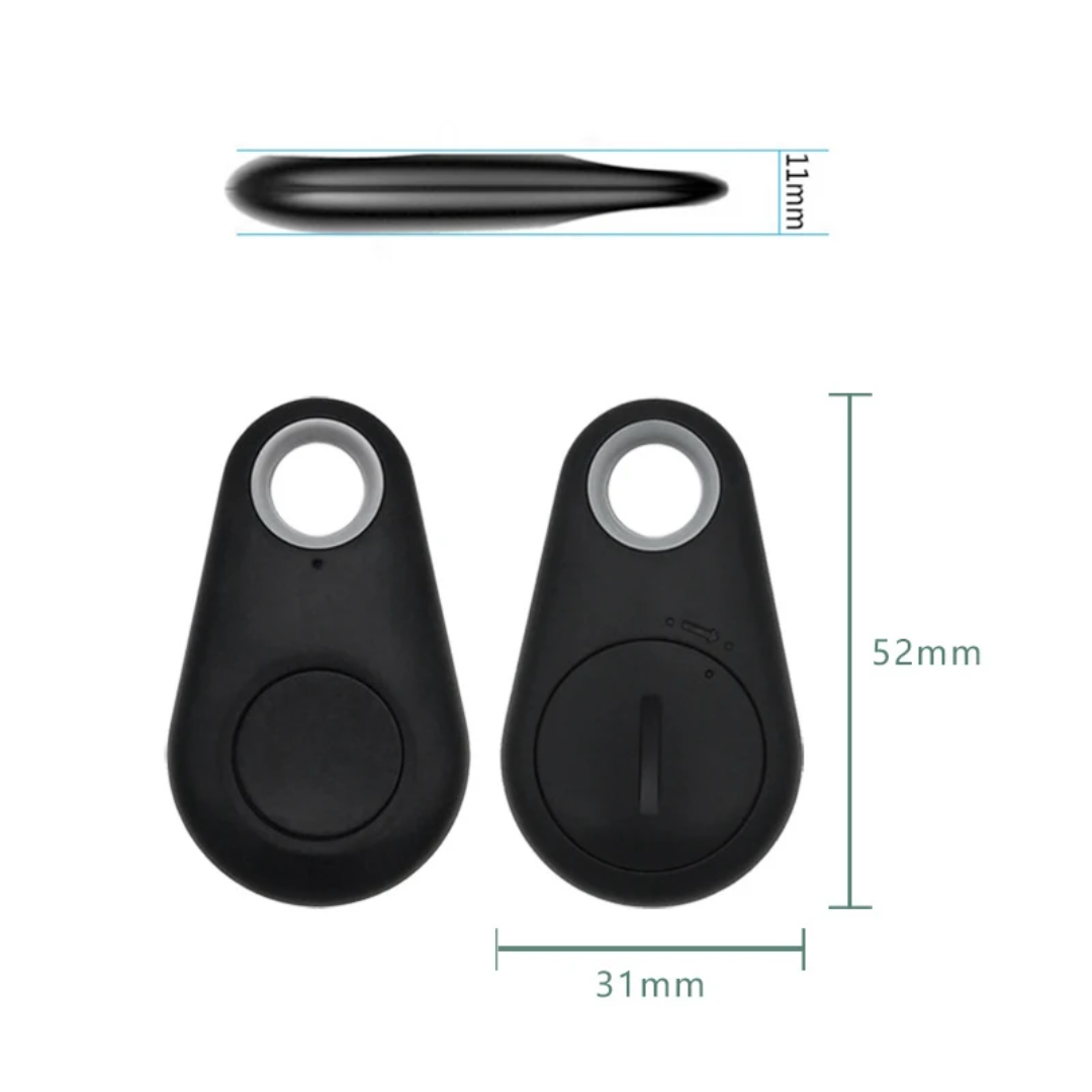 Mini GPS Tracker Smart Anti Lost Locator Tag for Keys Pets Bags and Valuables