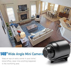Mini WiFi Camera 1080p HD Wireless Indoor Security Camera Night Vision Compact