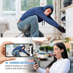 Mini WiFi Camera 1080p HD Wireless Indoor Security Camera Night Vision Compact