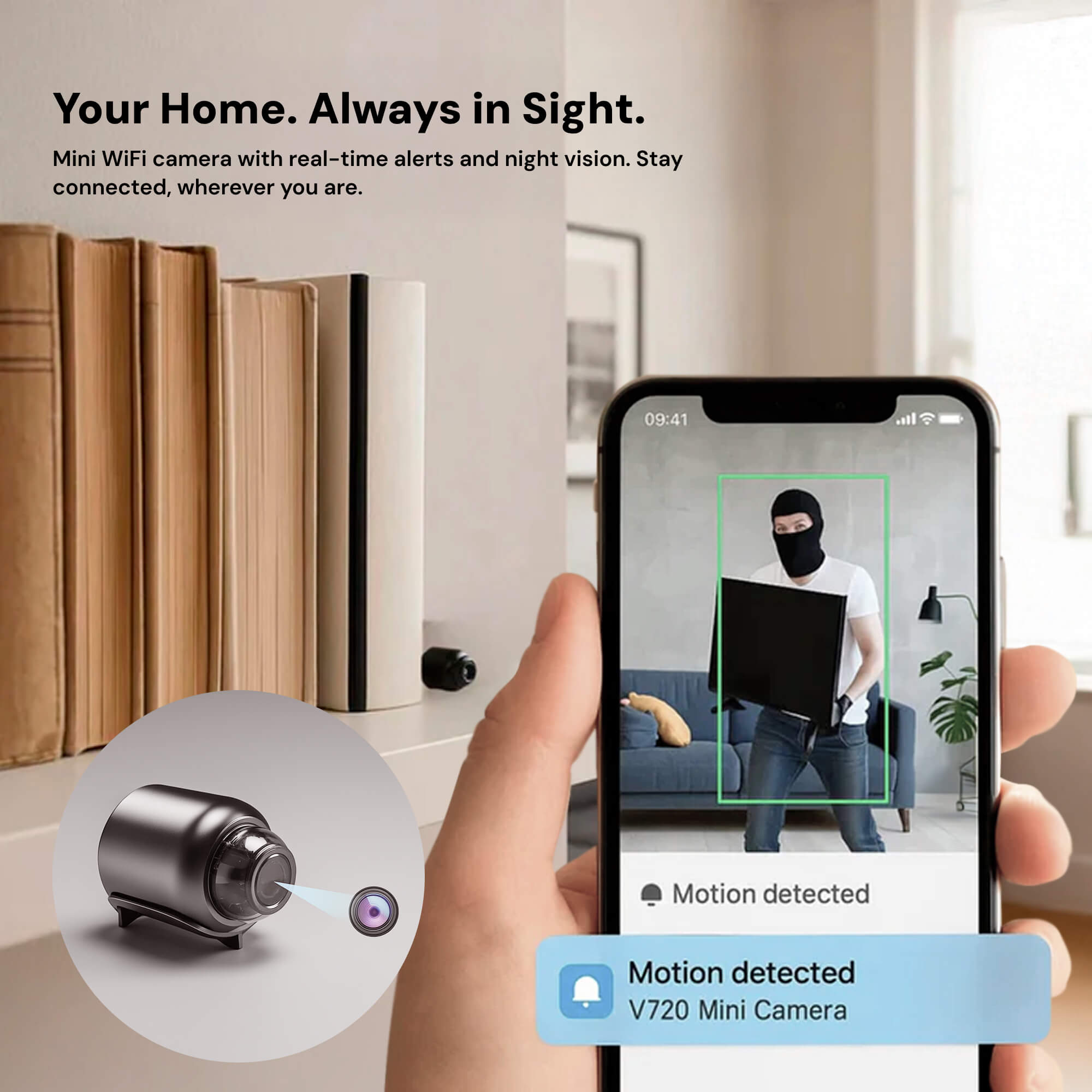 NexaGuard Nanny Surveillance Wireless Camera with Audio