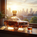 Mustang Car-Shaped Whiskey Decanter for Home Bar