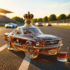 Mustang Car-Shaped Whiskey Decanter for Home Bar