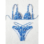 Adjustable Triangle Bikini Set for Women with Adjustable Straps – Chic & Stylish