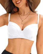 Women’s Balconette Bikini Top – Underwire Support & Elegant Fit | Dripiume