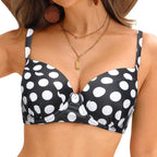 Women’s Balconette Bikini Top – Underwire Support & Elegant Fit | Dripiume