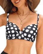 Women’s Balconette Bikini Top – Underwire Support & Elegant Fit | Dripiume