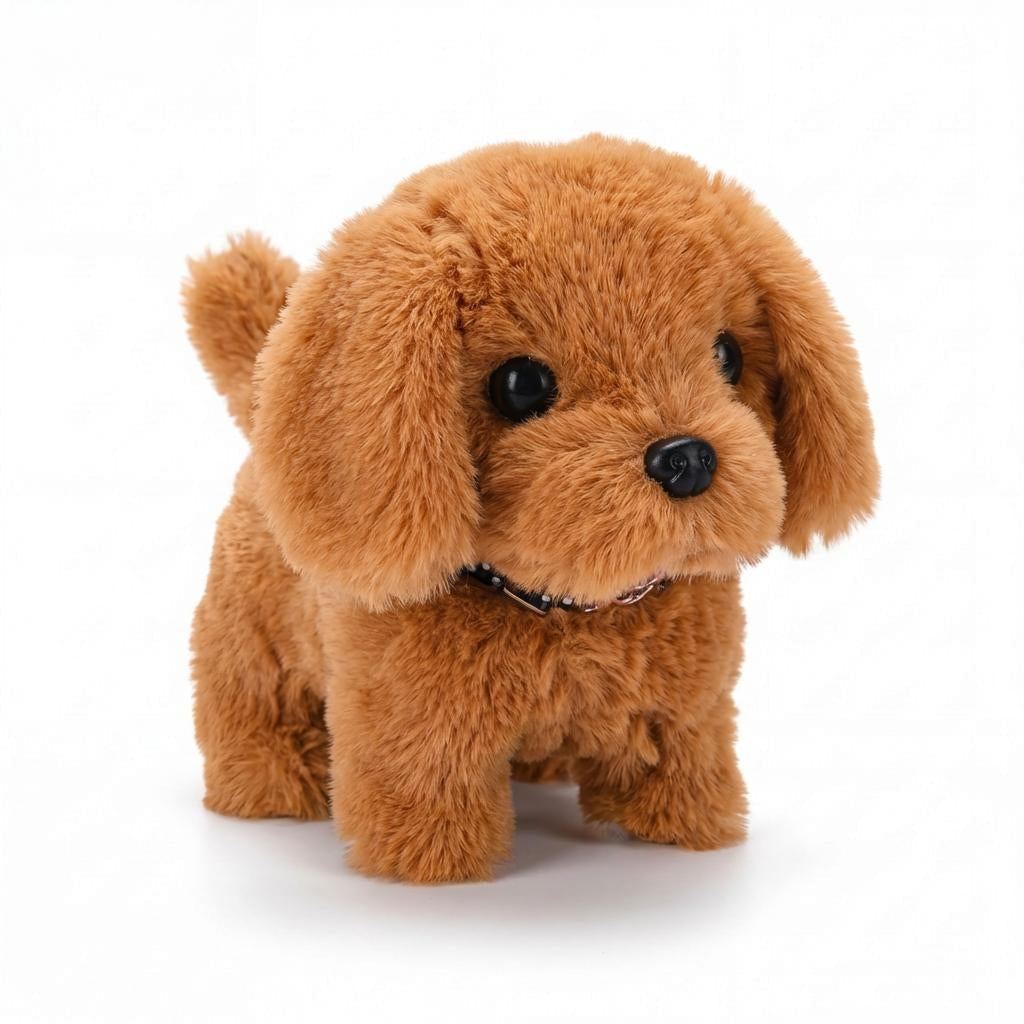 Plush Toy Interactive Dog Realistic Moving Soft Puppy