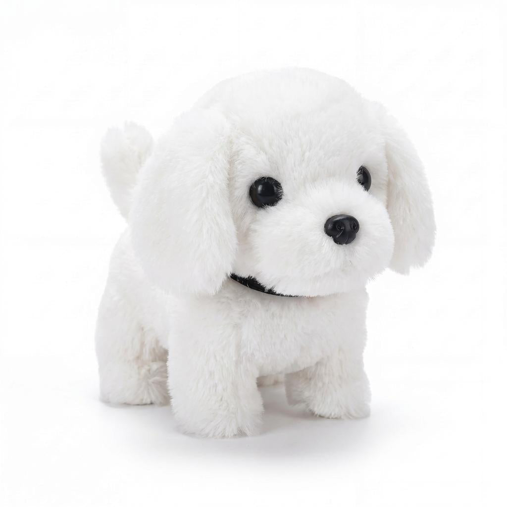Plush Toy Interactive Dog Realistic Moving Soft Puppy