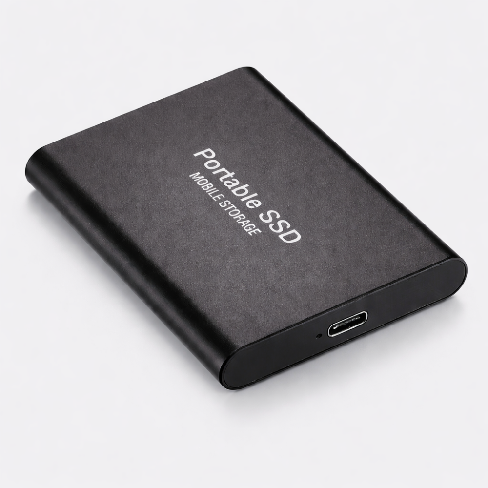 Compact High-Speed Portable SSD External Drive - Premium Quality
