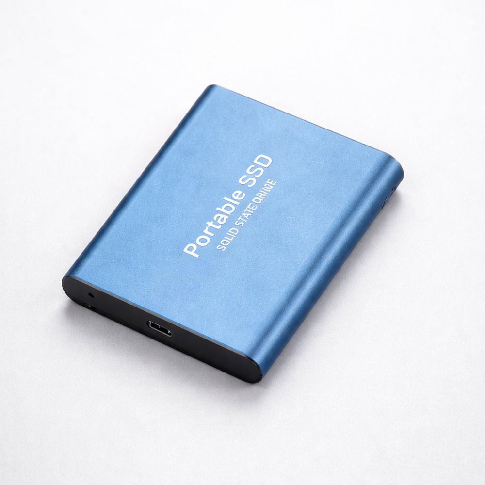 Compact High-Speed Portable SSD External Drive - Premium Quality
