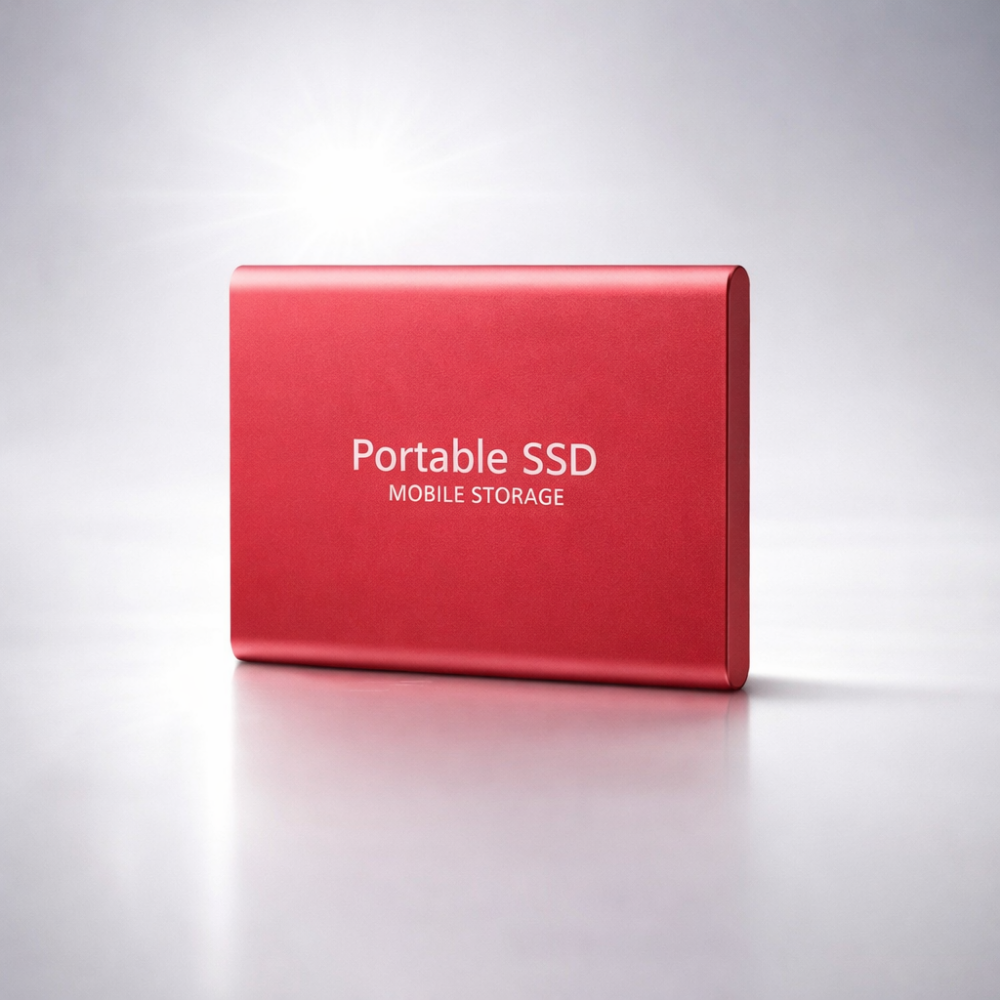 Compact High-Speed Portable SSD External Drive - Premium Quality