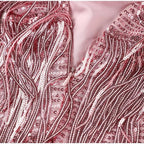 Chic Feather Trim Mini Cocktail Dress for Women – Elegant Party Mini Dress