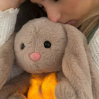 Breathing Bunny Plush Toy – Soft Calming Sleep Companion Stuffed Animal
