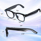 Smart AI Glasses with HD Camera & Translation – VisionSync Pro