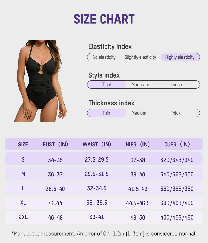 Figure-Flattering Ruched One-Piece Swimsuit with Tummy Control