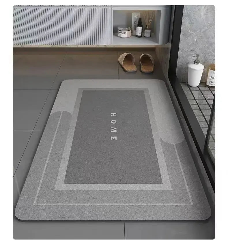 Absorbent Non-Slip Quick-Dry Bath Mat