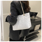 Trendy Quilted Chain Shoulder Bag for Women