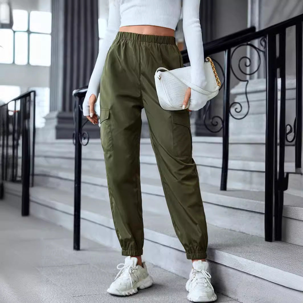 Women’s Multi-Pocket Cargo Jogger Pants