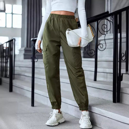 Women’s Multi-Pocket Cargo Jogger Pants