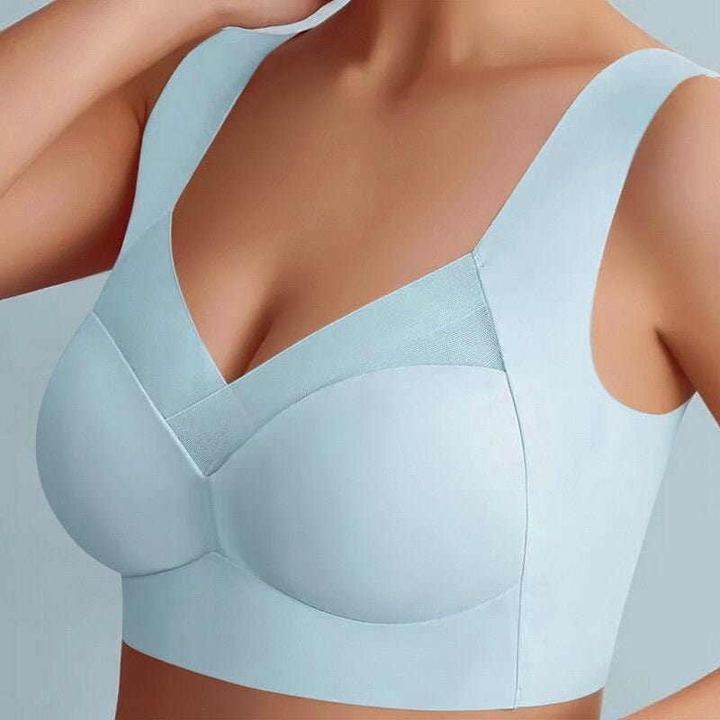 B - Women’s Wireless Push Up Seamless Bra – Comfortable Support Bra