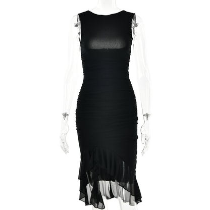 Elegant Slim Sleeveless Party Dress