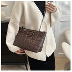 Trendy Quilted Chain Shoulder Bag for Women