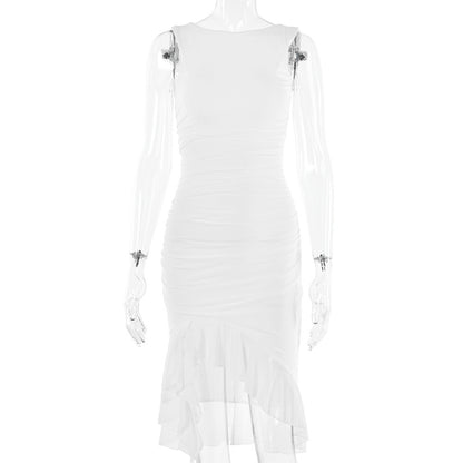 Elegant Slim Sleeveless Party Dress