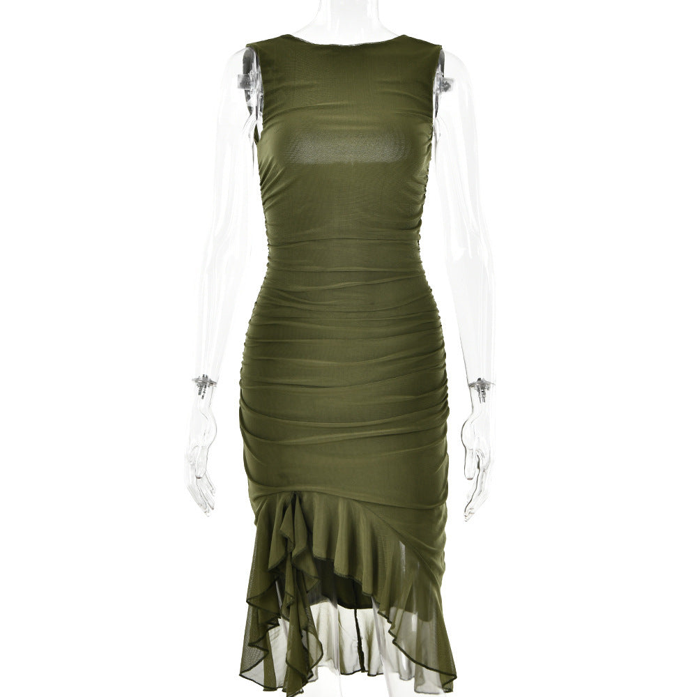 Elegant Slim Sleeveless Party Dress