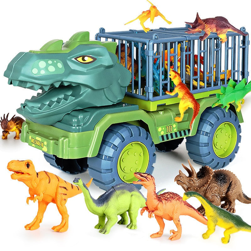 Kids Dinosaur Toys Truck Playset