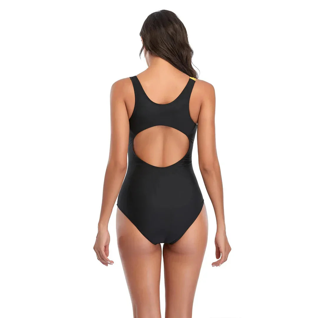 Women’s Athletic One-Piece Swimsuit with Sculpting Fit