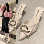 Glam Pointed Toe Stiletto Heels for Women