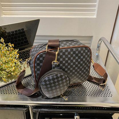 Vintage Pattern Crossbody Shoulder Bag