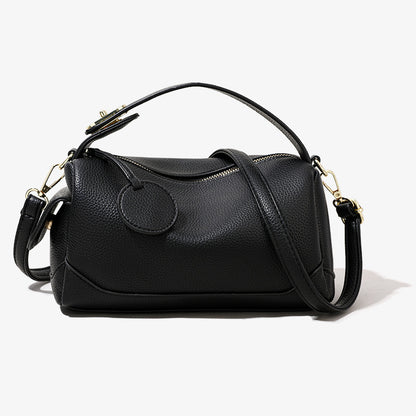 Soft Leather Pillow Crossbody Bag