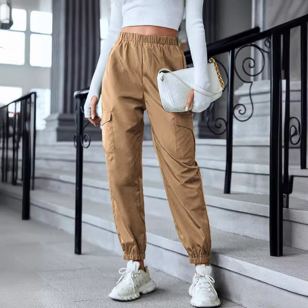 Women’s Multi-Pocket Cargo Jogger Pants