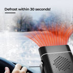 Portable Car Heater Quick Heat 30s Compact Warmth Comfort