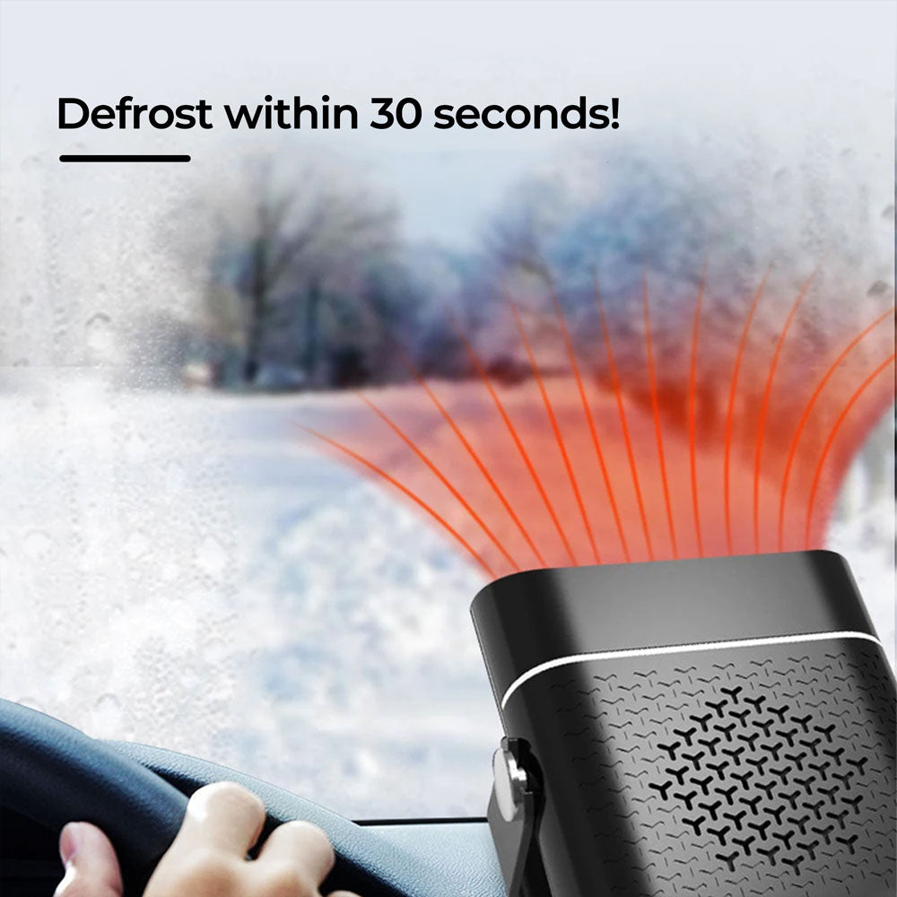 Portable Car Heater Quick Heat 30s Compact Warmth Comfort