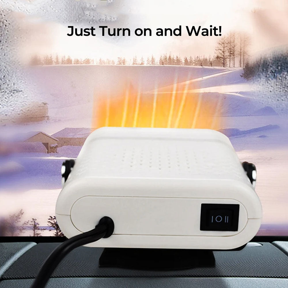 Portable Car Heater Quick Heat 30s Compact Warmth Comfort
