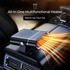 Portable Car Heater Quick Heat 30s Compact Warmth Comfort