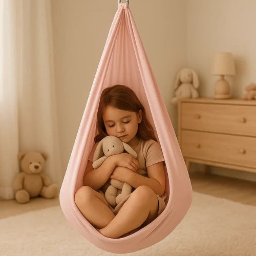 Sensory Pod Swing for Kids and Adults Indoor Outdoor Hanging Hammock Chair