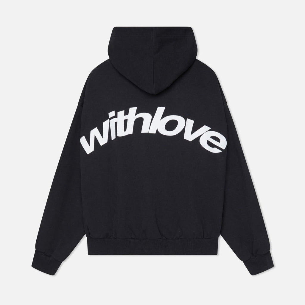 Oversized Minimalist Unisex Hoodie - Design 'With Love'