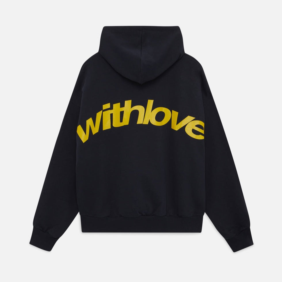 Oversized Minimalist Unisex Hoodie - Design 'With Love'