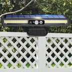 Portable Solar Fence Light Set - 2 Pieces