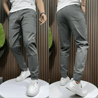 Men’s Stretch Cargo Pants Slim Fit Casual Tactical Utility Trousers