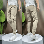 Men’s Stretch Cargo Pants Slim Fit Casual Tactical Utility Trousers