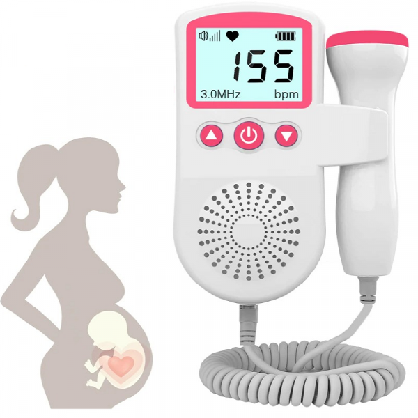 Baby Fetal Heart Monitor Portable Pregnancy Heartbeat Detector