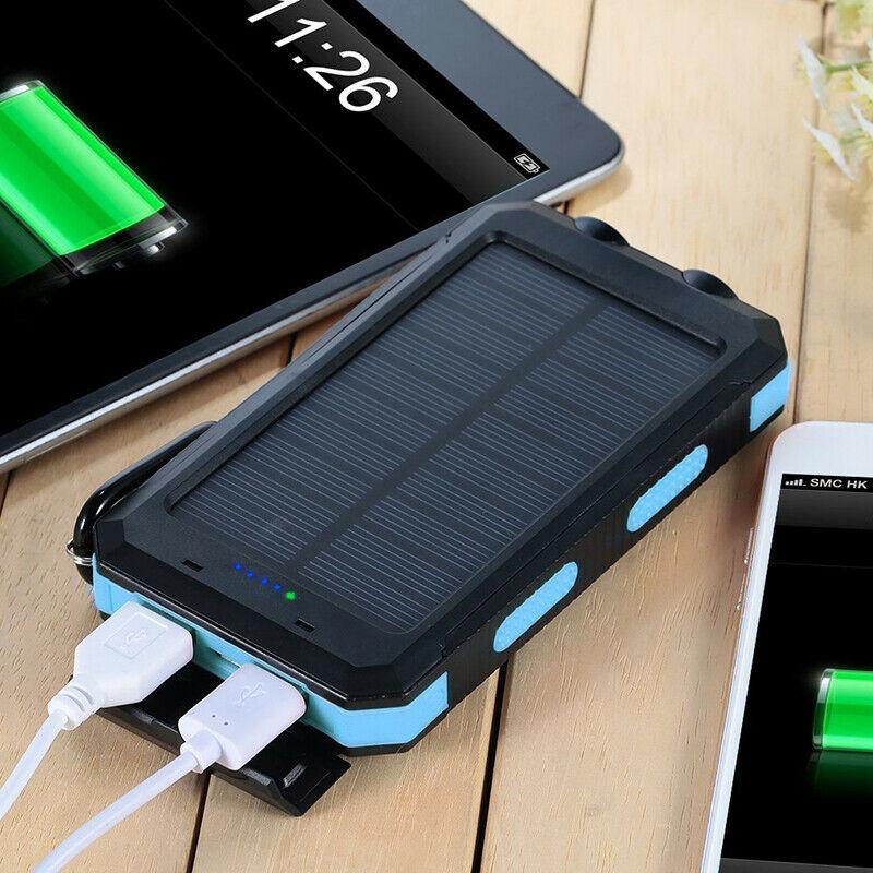 500.000mAh Solar Charger Waterproof Power Bank External